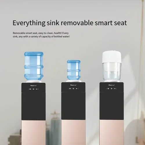 Colorful Vertical Drinking Water Machine Cold and Hot Warm Water Compressor Refrigeration