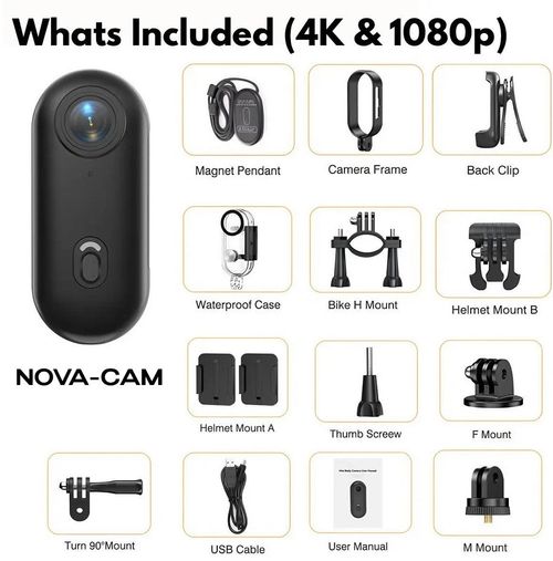 4K Thumb Action Camera