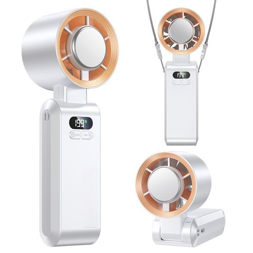 Portable Handheld High Speed Fan, 199 Adjustable Level, Foldable Fan for Summer