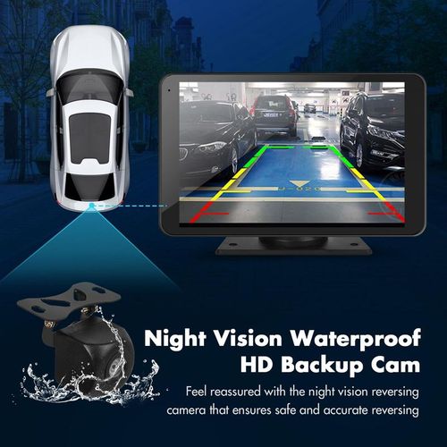 2025 Newest Portable Carplay Screen for Car, 7 Inch IPS Touchscreen Car Stereo Support Wireless Carplay DealsforYouDays