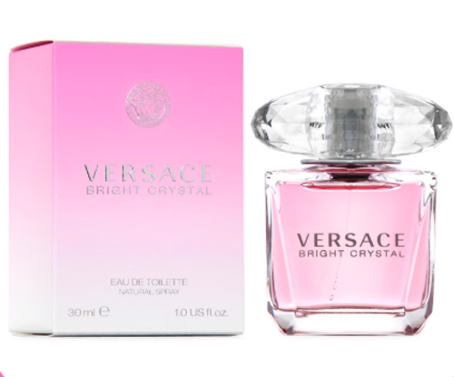 Versace範思哲晶鉆香水粉鉆女士款香戀水晶範思