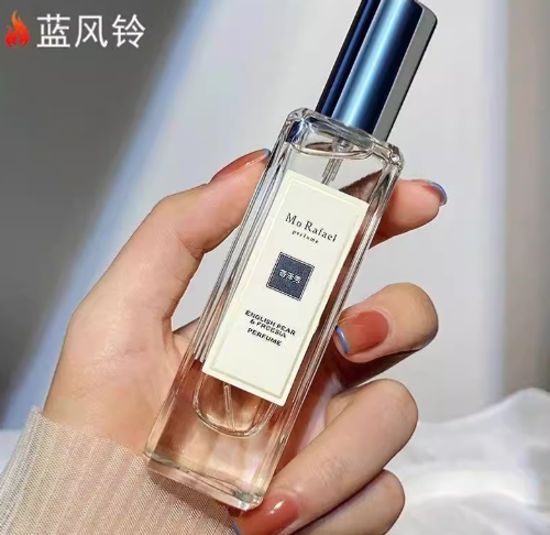 經典藍風鈴香水女士持久留香淡香英國梨小蒼蘭星木蘭海鹽橙花清新