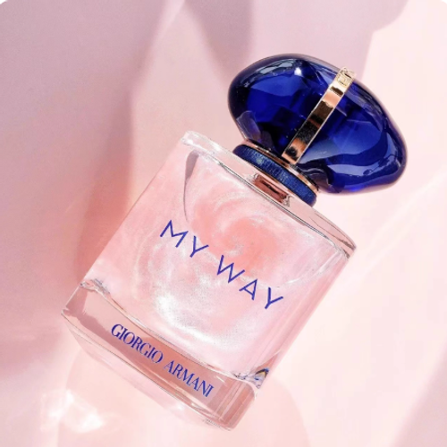 少女香阿瑪尼My Way自我無界香水50ml木質花香調90ML持久15ml流沙
