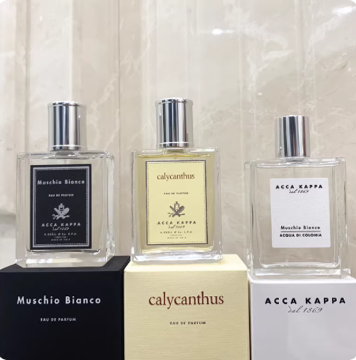 Acca Kappa Muschio Bianco 白苔 白麝香 臘梅 濃香水 EDP30ml