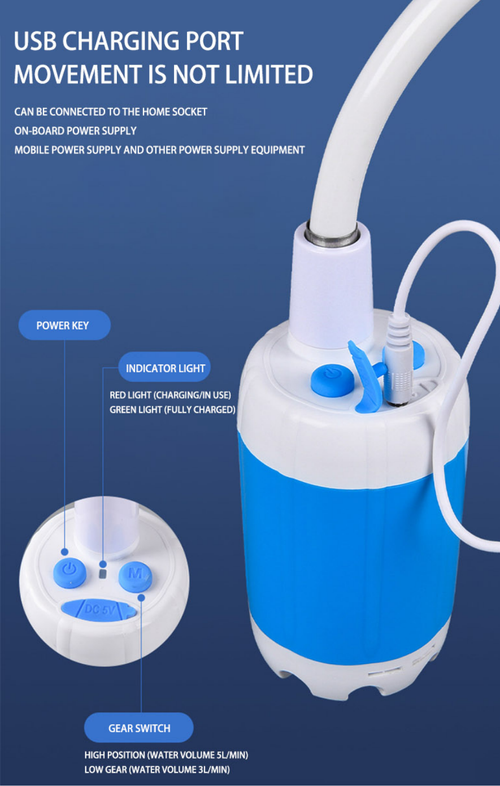 Student dormitory-outdoor camping mobile shower device