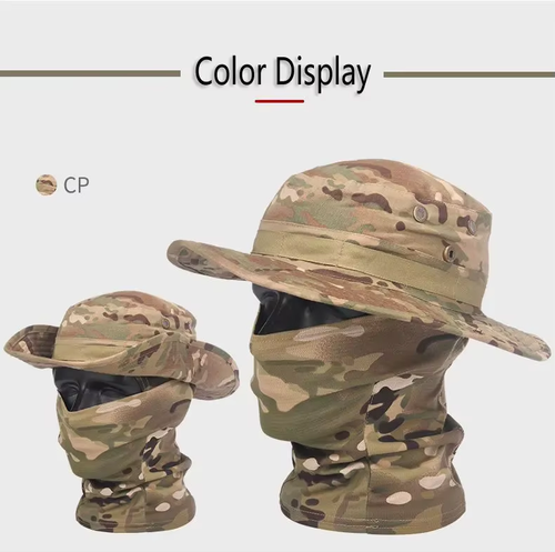 🔥🔥&Cooling Neck Gaiter Face Mask Boonie Hat Set