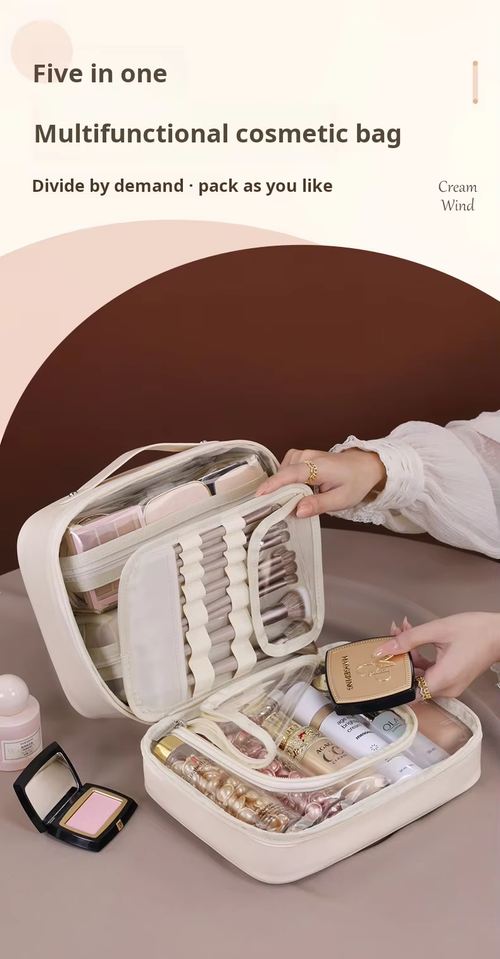 💥💥Multi-Compartment Toiletry Cosmetics Bag😍