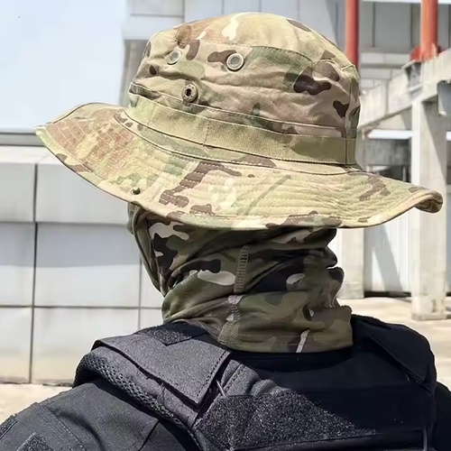 🔥🔥&Cooling Neck Gaiter Face Mask Boonie Hat Set