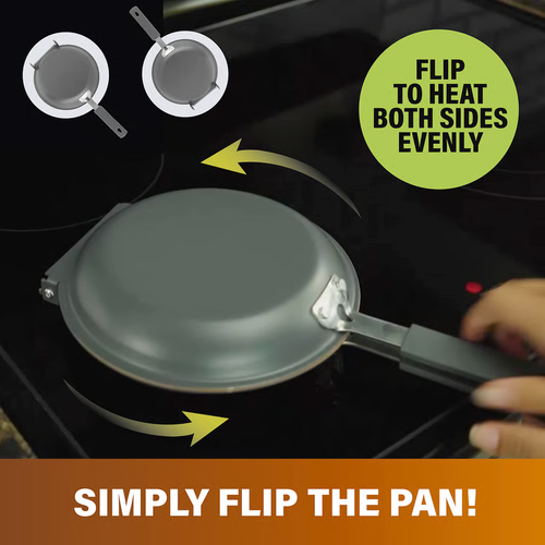 DOUBLE SIDED NON-STICK FRYING PAN