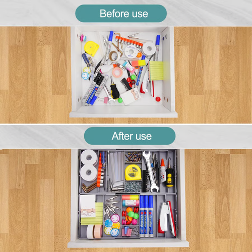 Multi Level Smart Drawer Organizer