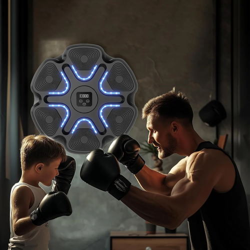 🔥Swirise Music Boxing Machine with Boxing Gloves🥊🎵