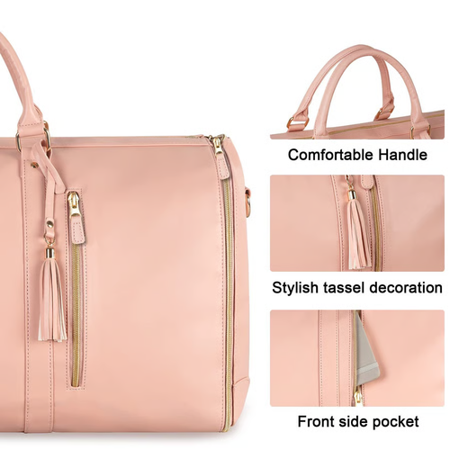 🚀 Travel Smart, Pack Right! Our multi-pocket overnight bag makes organizing effortless.🎒 💖 😎