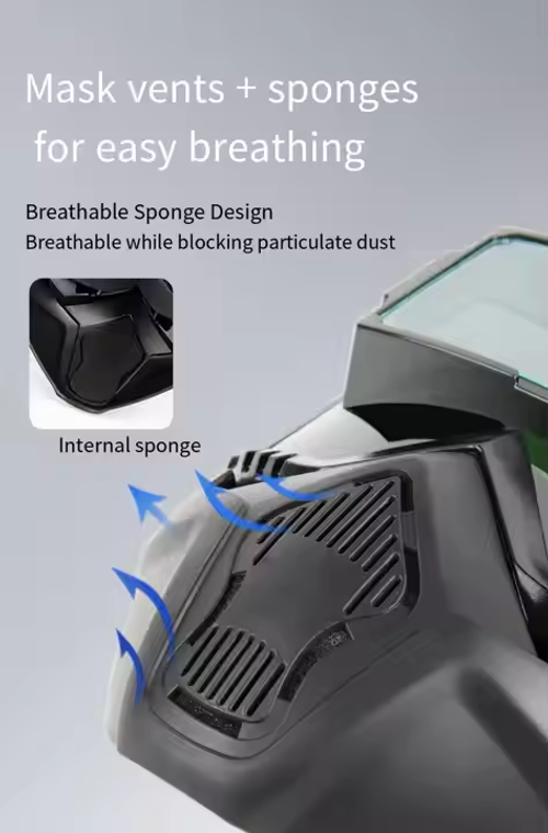 Auto-Darkening Welding Helmet for Eye Safety（50% OFF）