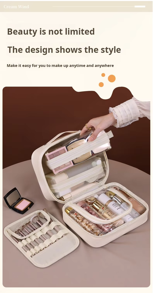💥💥Multi-Compartment Toiletry Cosmetics Bag😍
