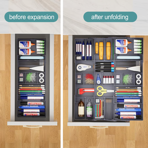 Multi Level Smart Drawer Organizer