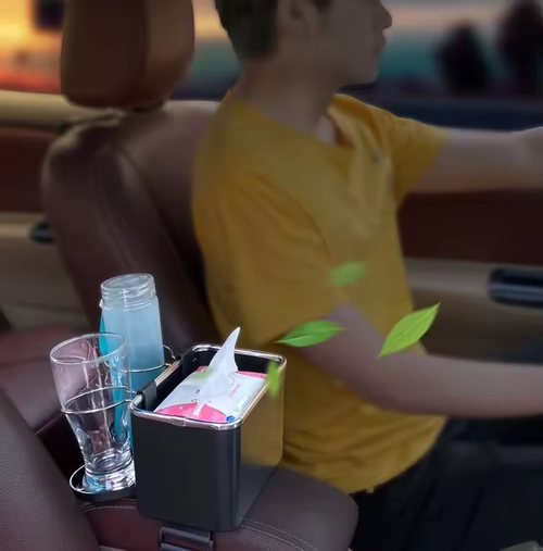 🔥🔥 Car Armrest Storage Box
