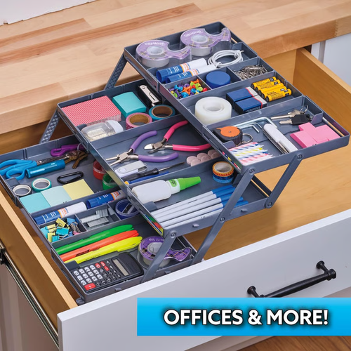 Multi Level Smart Drawer Organizer
