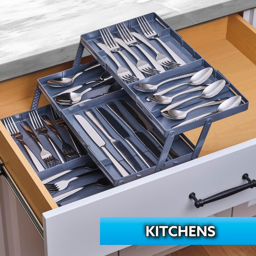 Multi Level Smart Drawer Organizer