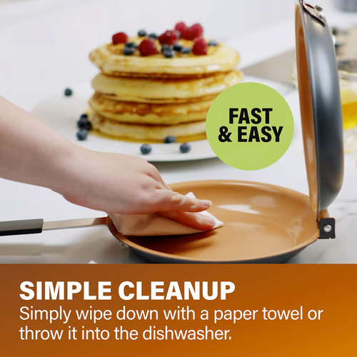 DOUBLE SIDED NON-STICK FRYING PAN