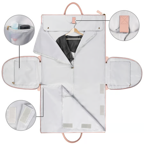 🚀 Travel Smart, Pack Right! Our multi-pocket overnight bag makes organizing effortless.🎒 💖 😎