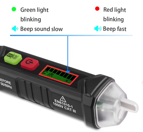 Intelligent non-contact New HT100 non-contact AC Voltage Detector
