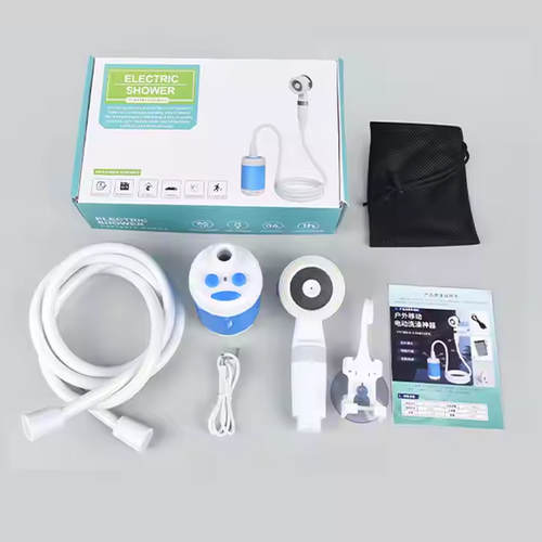 Student dormitory-outdoor camping mobile shower device