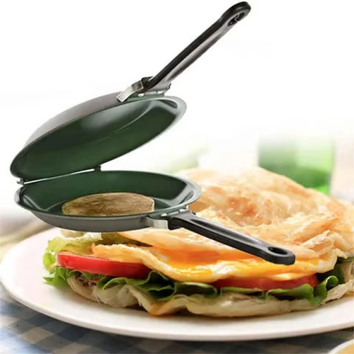 DOUBLE SIDED NON-STICK FRYING PAN
