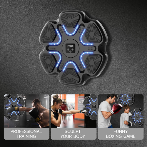🔥Swirise Music Boxing Machine with Boxing Gloves🥊🎵