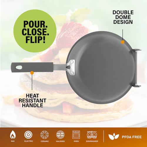 DOUBLE SIDED NON-STICK FRYING PAN