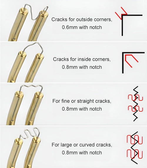 Professional Crack Repair Welding Achine & Welding Wire（200pcs）