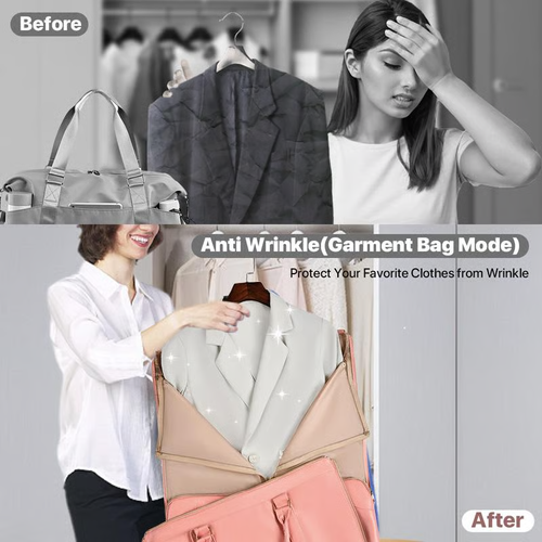 🚀 Travel Smart, Pack Right! Our multi-pocket overnight bag makes organizing effortless.🎒 💖 😎