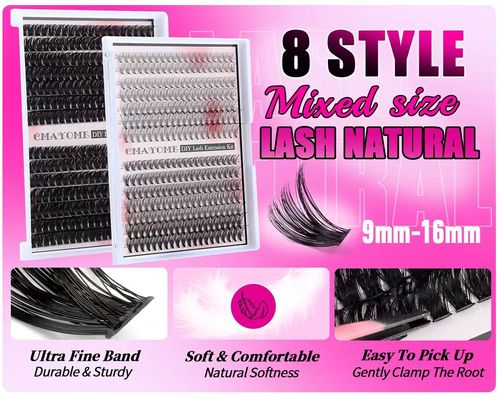 🔥Eyelash extensions✨ Dazzle in a blink! Instantly glamorous👁️