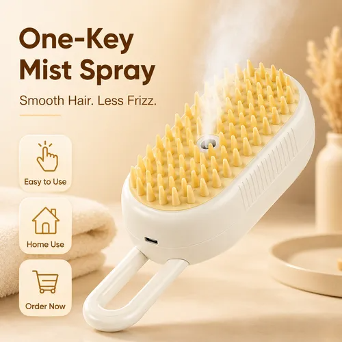 🔥Hot Seller🔥 COD！Steam Massage Comb