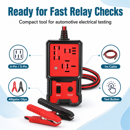 🔥Hot Seller🔥 COD！4-Pin and 5-Pin Automotive Relay Tester