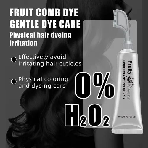 🔥Hot Seller🔥 COD！Plant-Based Hair Dye: Turns Hair Black with Just One Comb—Safe and Harmless for Men and Women at Home