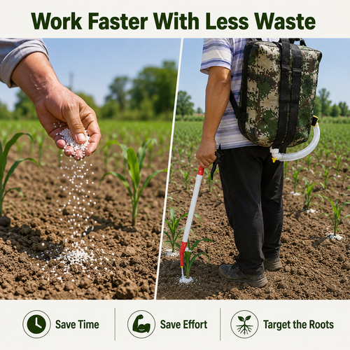 🔥Hot Seller🔥 COD！Multifunctional Backpack-Style Manual Fertilizer Applicator