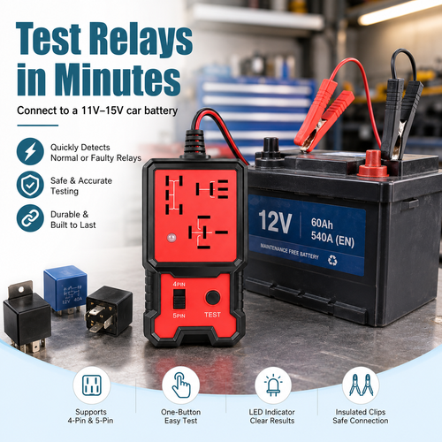 🔥Hot Seller🔥 COD！4-Pin and 5-Pin Automotive Relay Tester