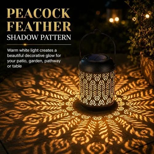 🔥Hot Seller🔥 COD！Outdoor Solar-Powered Datura, Sunflower, and Peony Wall Sconces
