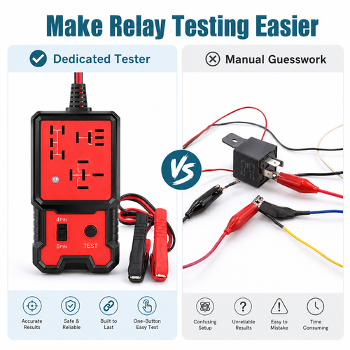 🔥Hot Seller🔥 COD！4-Pin and 5-Pin Automotive Relay Tester