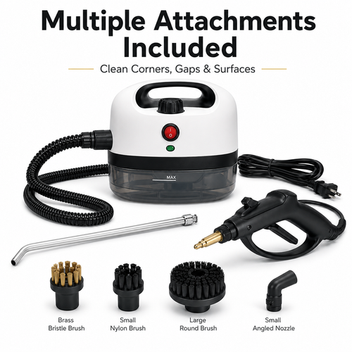 🔥Hot Seller🔥 COD！Compact High-Pressure Steam Cleaner for Removing Grease from Home Kitchens