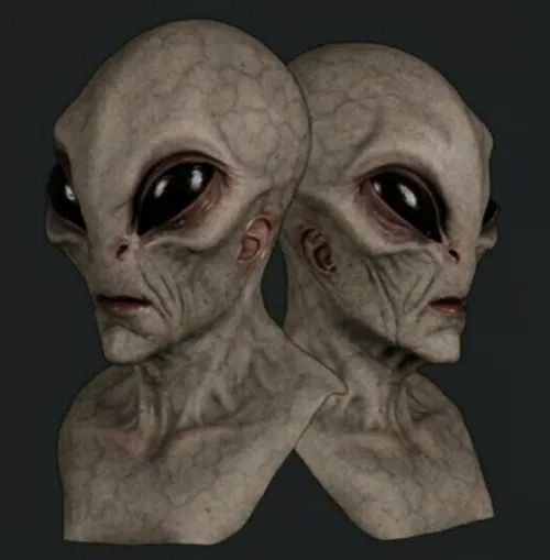 🔥Hot Seller🔥 COD！Alien Latex Mask, Scary Halloween Alien Mask, Party Prop