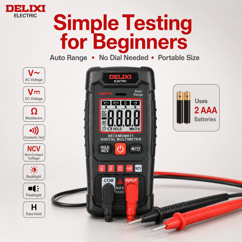 🔥HOT SALE🔥 COD！Fully Automatic Mini Multifunctional High-Precision Smart Electrical Tester for Home Use