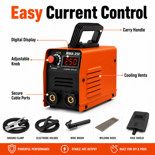 🔥Hot Seller🔥 COD！220V Portable Small-Sized Household Manual Electric Welder