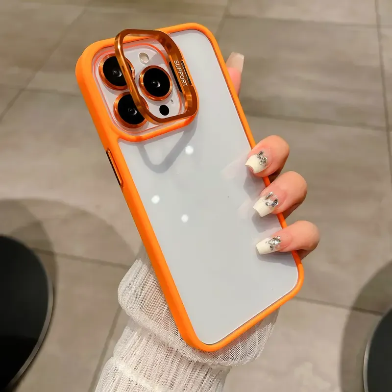 iPhone Creative Invisible Stand Phone Case for Apple