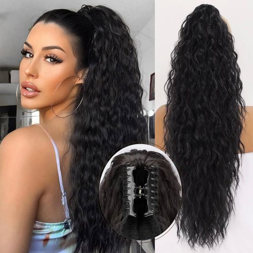 Long Wavy Clip-In Ponytail Hair Extension