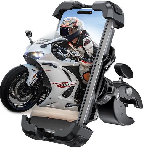 Motorcycle Anti-Vibration Phone Mount with Shock Absorption