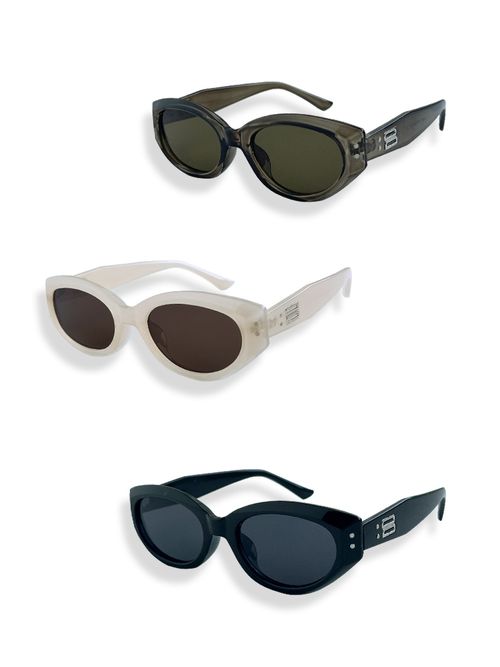 Retro Cat-Eye Sunglasses with UV Protection for Women