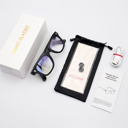 AI smart glasses with camera, outdoor photography glasses, step count, calorie and distance tracking smart glasses