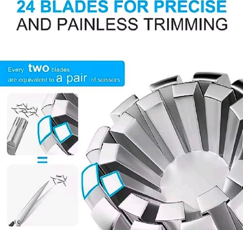 Precision nose hair trimmer small scissors sharp small size women's men's special tool manual stainless steel round head
