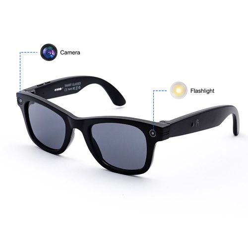 AI smart glasses with camera, outdoor photography glasses, step count, calorie and distance tracking smart glasses